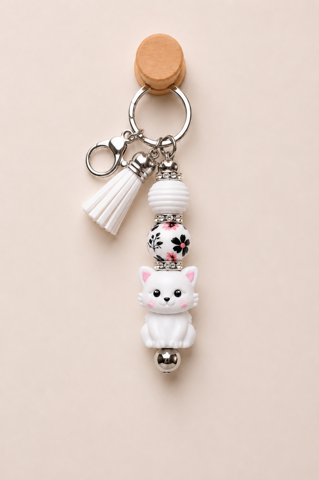 Kitty Cuddle Bag Charm
